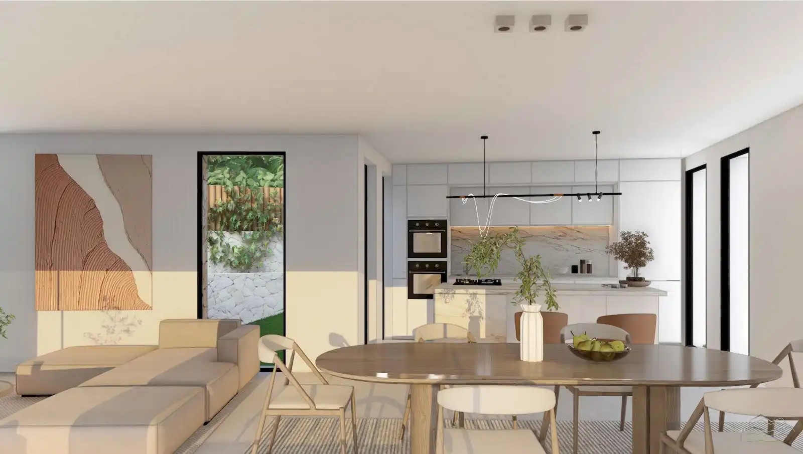 Cuina de Casa o xalet en venda en Jávea / Xàbia amb Aire condicionat, Calefacció i Jardí privat