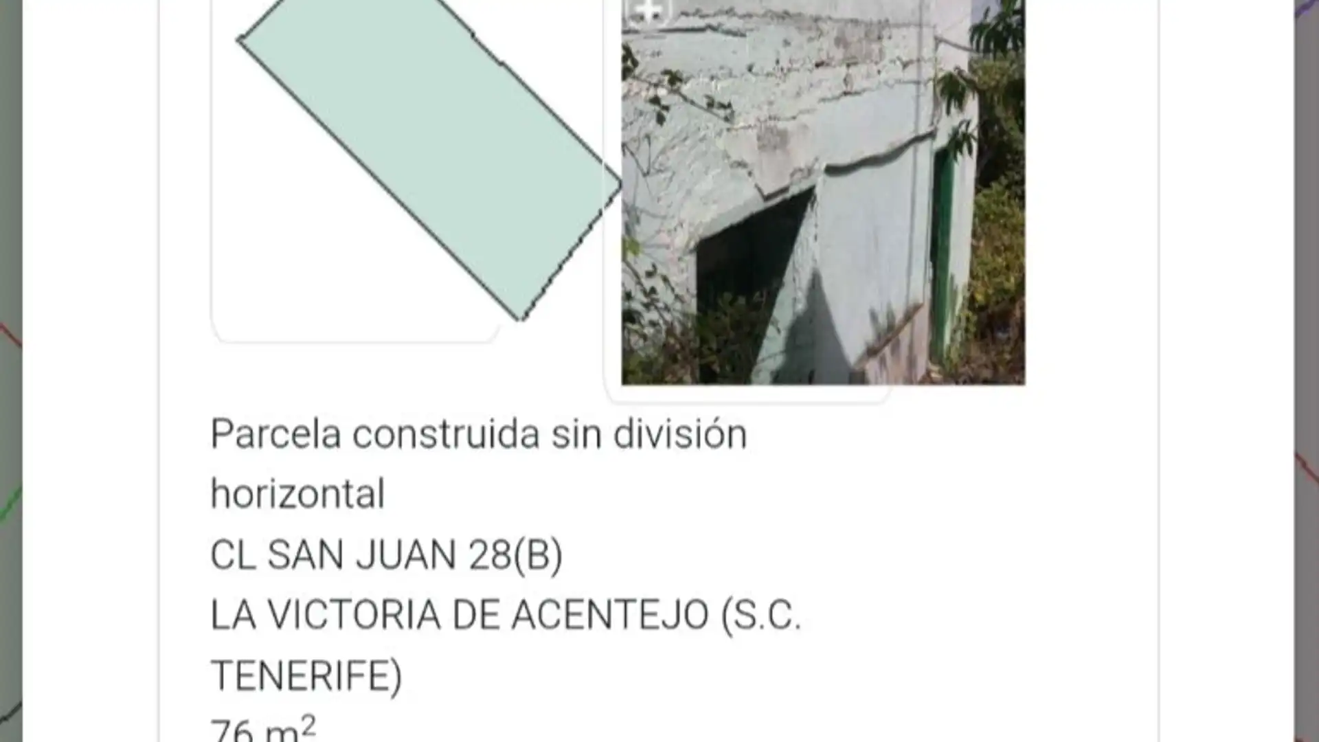 Terreno en venta en La Victoria de Acentejo