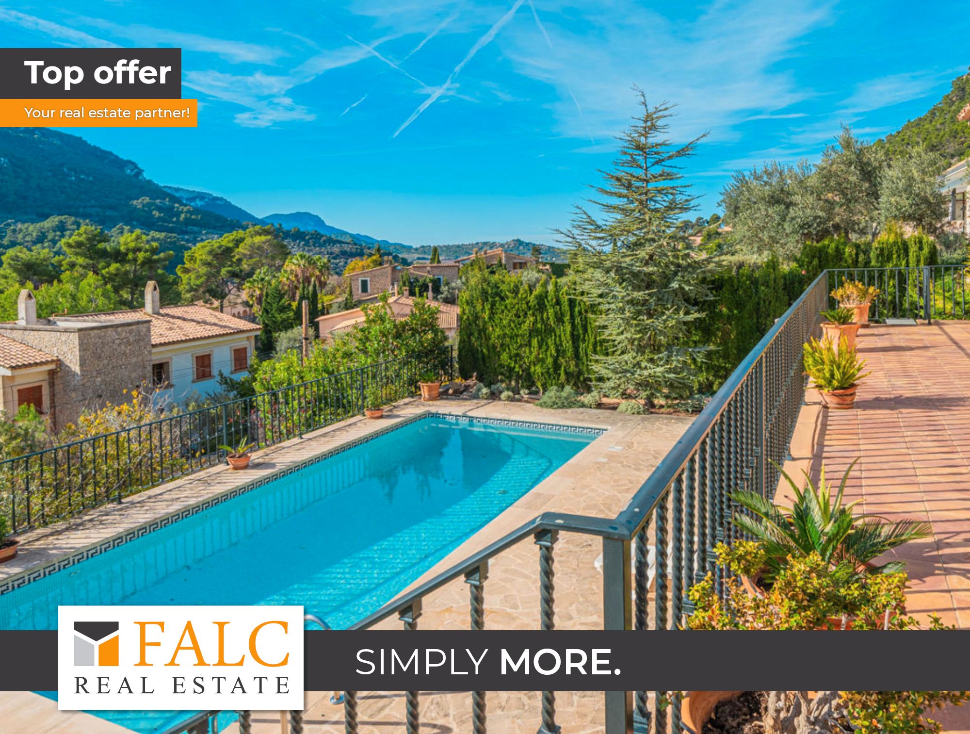 Exterior view of House or chalet for sale in Valldemossa  with Private garden