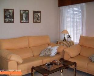 Living room of Flat to rent in Ferrol  with Heating, Parquet flooring and Furnished