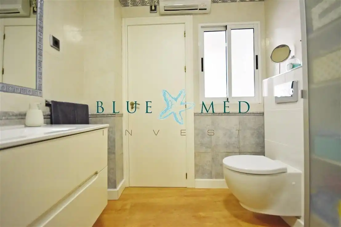 Bathroom of Flat for sale in Mazarrón  with Air Conditioner, Heating and Terrace