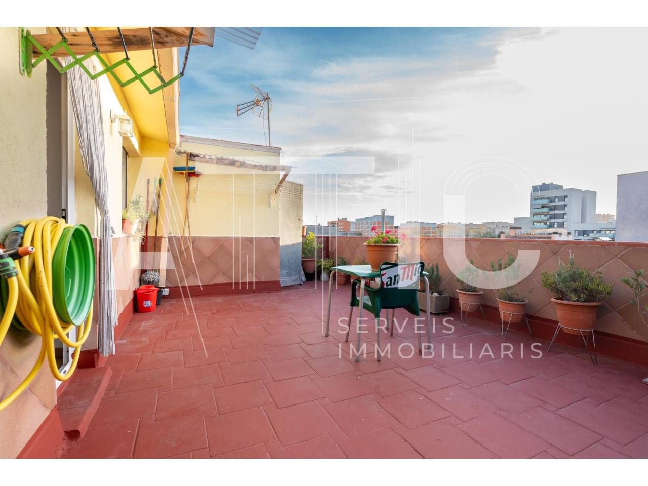 Terrace of Duplex for sale in Sabadell  with Air Conditioner, Heating and Terrace