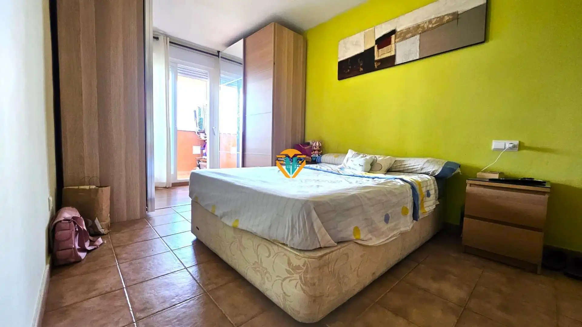 Schlafzimmer von Einfamilien-Reihenhaus zum Verkauf in Finestrat mit Klimaanlage, Privatgarten und Terrasse