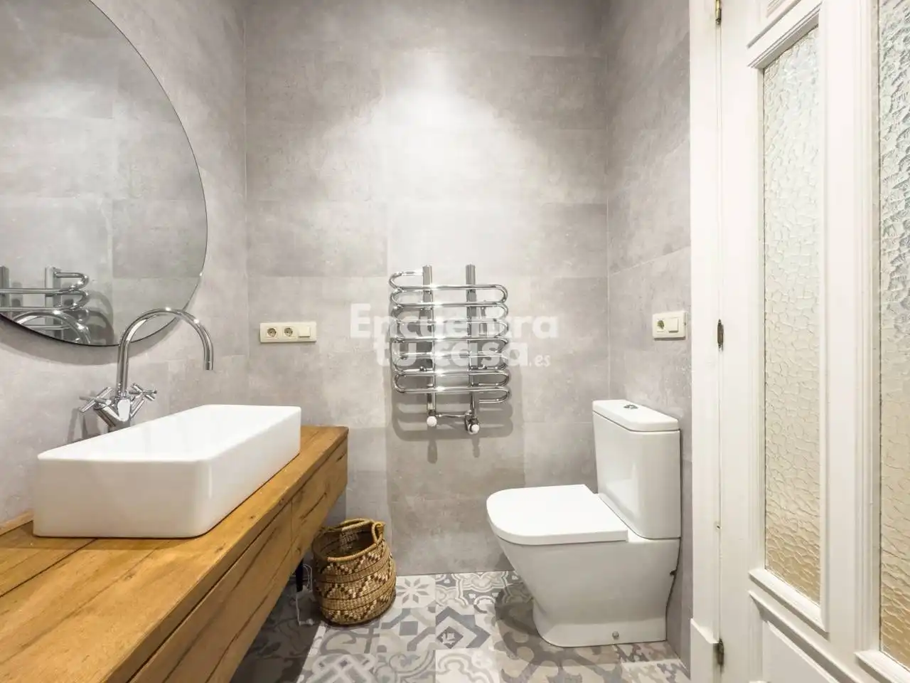 Badezimmer von Wohnung zum Verkauf in Donostia - San Sebastián  mit Klimaanlage, Heizung und Möbliert