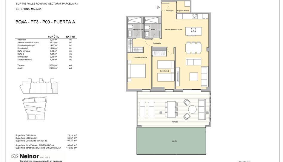 Photo 1 from new construction home in Flat for sale in   Calle Villa Borguese, Valle Romano Golf, Málaga