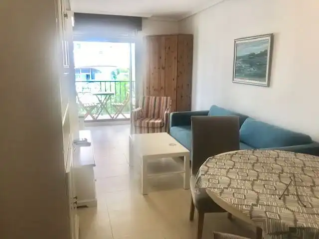 Living room of Flat for sale in Noja  with Heating, Terrace and Furnished