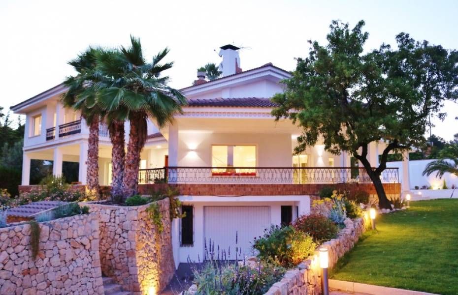 Garden of House or chalet for sale in Alicante / Alacant  with Air Conditioner, Heating and Private garden