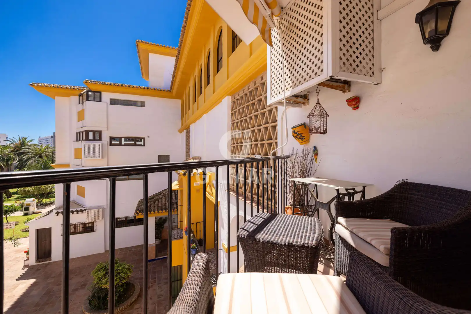 Exterior view of Flat for sale in Fuengirola  with Heating, Private garden and Swimming Pool