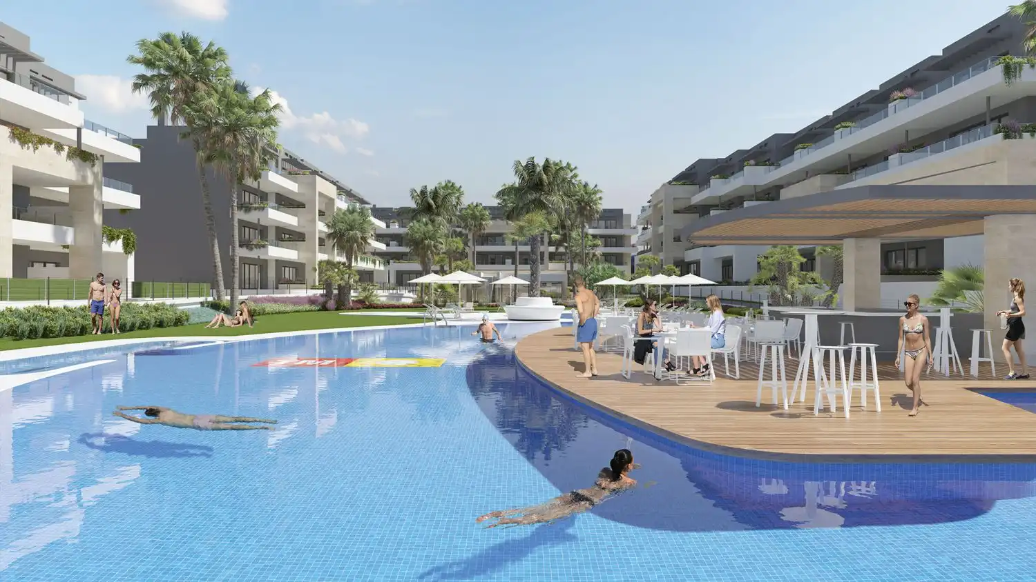 Rez-de-chaussée avec piscine à vendre à Orihuela Costa, imagen 15