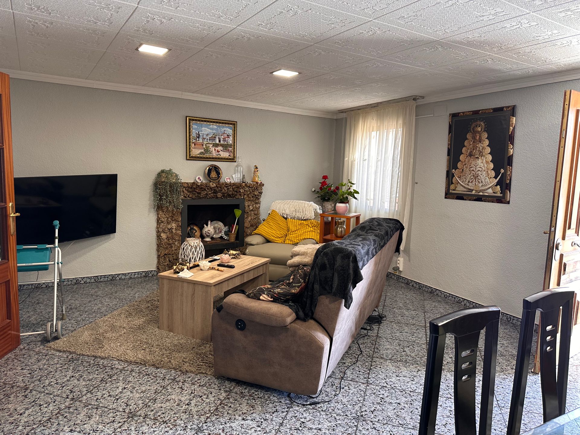 Sala d'estar de Casa o xalet en venda en Els Pallaresos amb Aire condicionat, Calefacció i Jardí privat