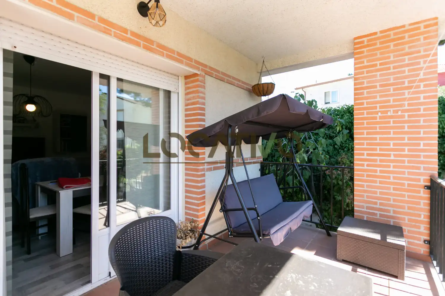 Terrassa de Casa o xalet en venda en Navas del Rey amb Calefacció, Jardí privat i Traster