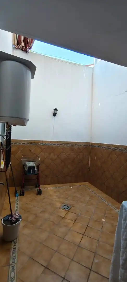 Cocina de Casa adosada en venta en Écija con Aire acondicionado, Calefacción y Terraza