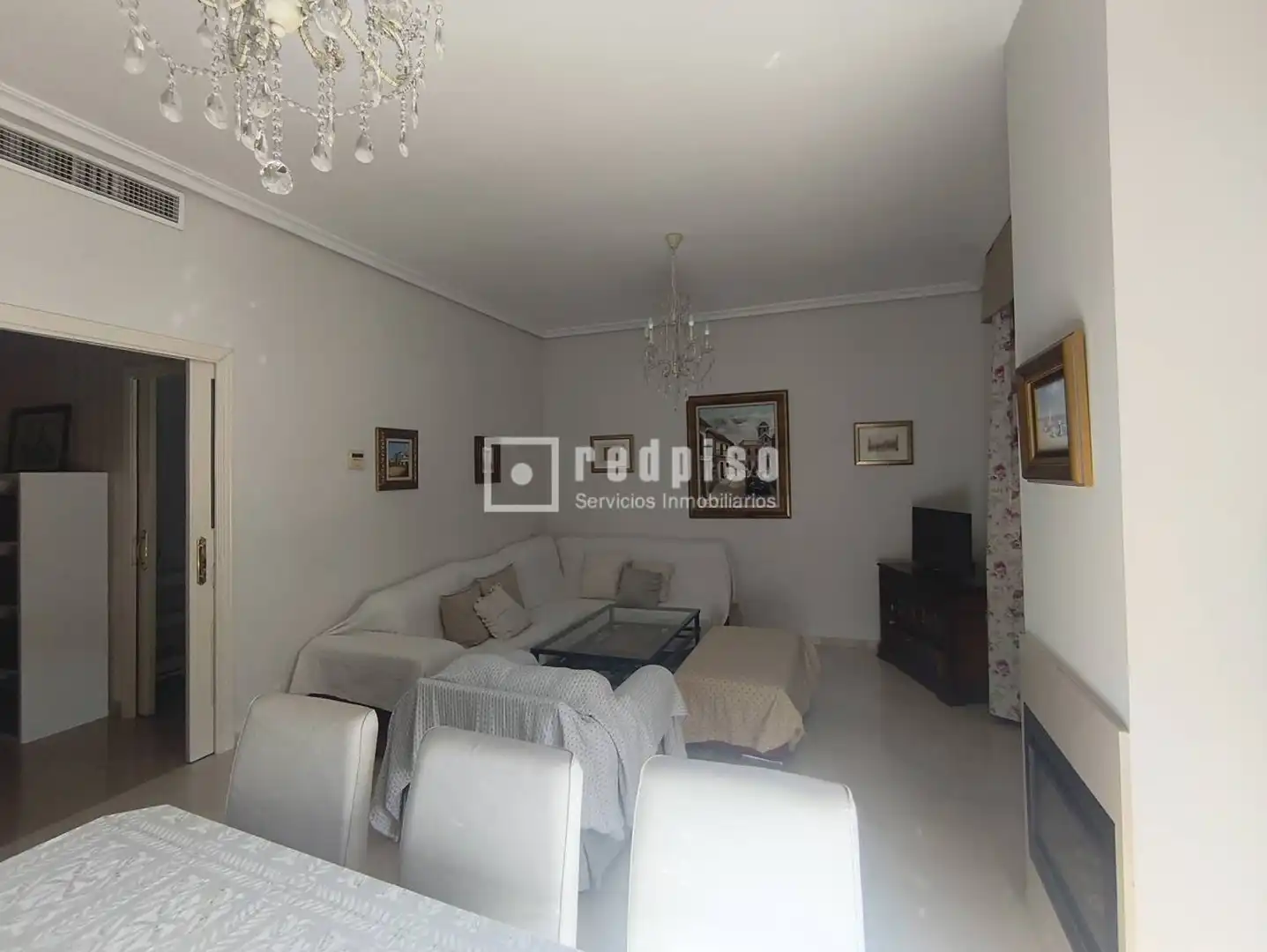 Sala de estar de Piso de alquiler en Sevilla con Aire acondicionado, Terraza y Amueblado