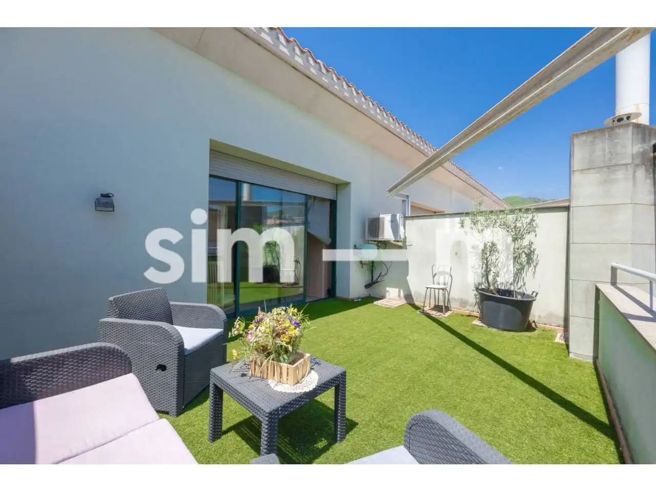 Terraza de Casa o chalet en venta en La Garriga con Aire acondicionado, Calefacción y Jardín privado