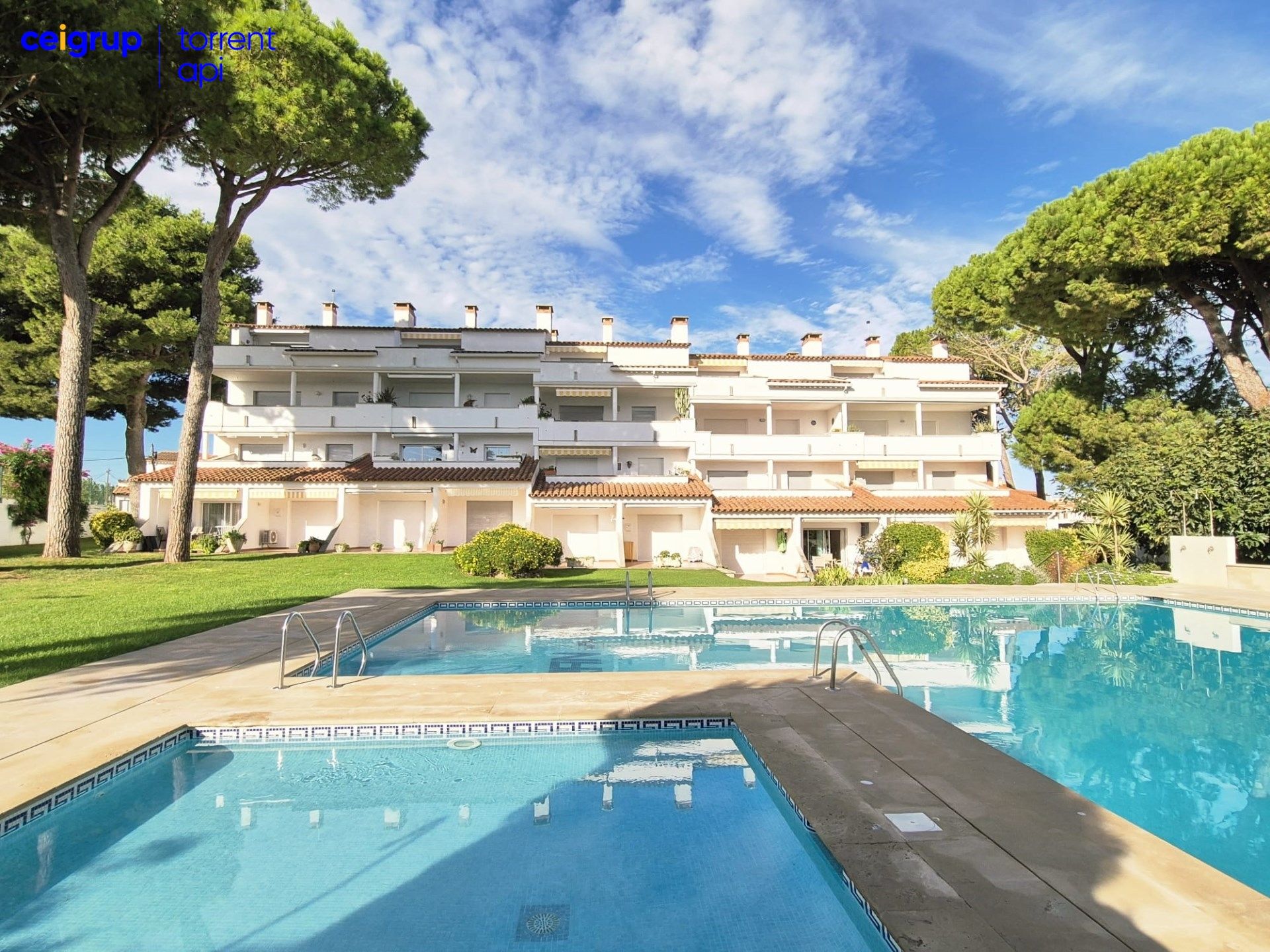 Garden of Flat for sale in L'Escala  with Air Conditioner, Terrace and Swimming Pool