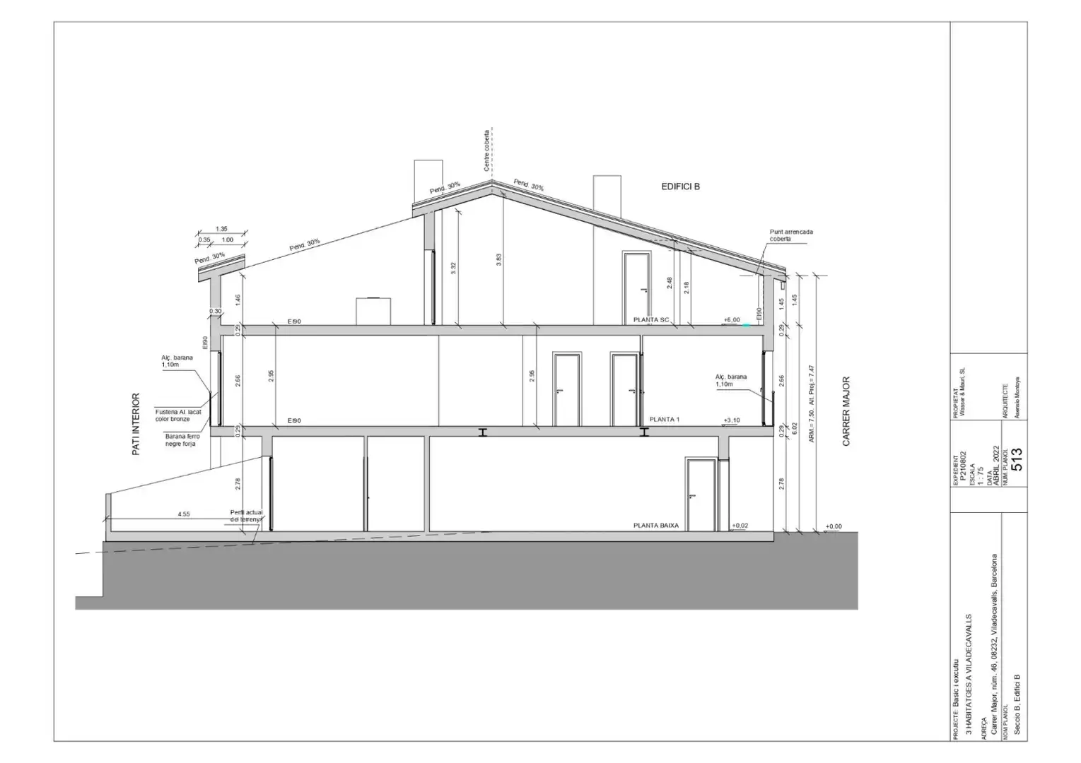 Casa o chalet en venta en Viladecavalls con Calefacción y Terraza