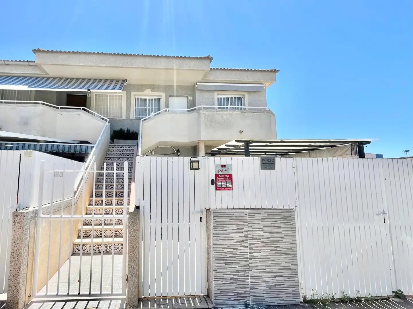 Vista exterior de Casa o xalet de lloguer en San Javier amb Aire condicionat, Moblat i Rentadora