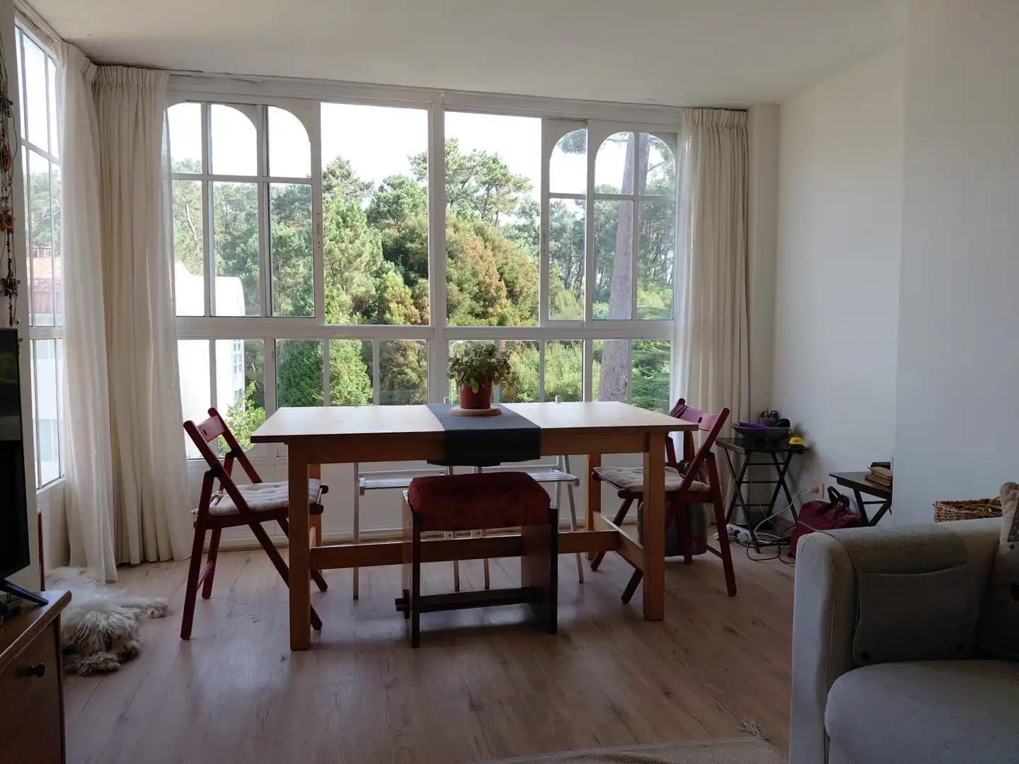 Comedor de Ático en venta en O Grove   con Jardín privado, Parquet y Piscina