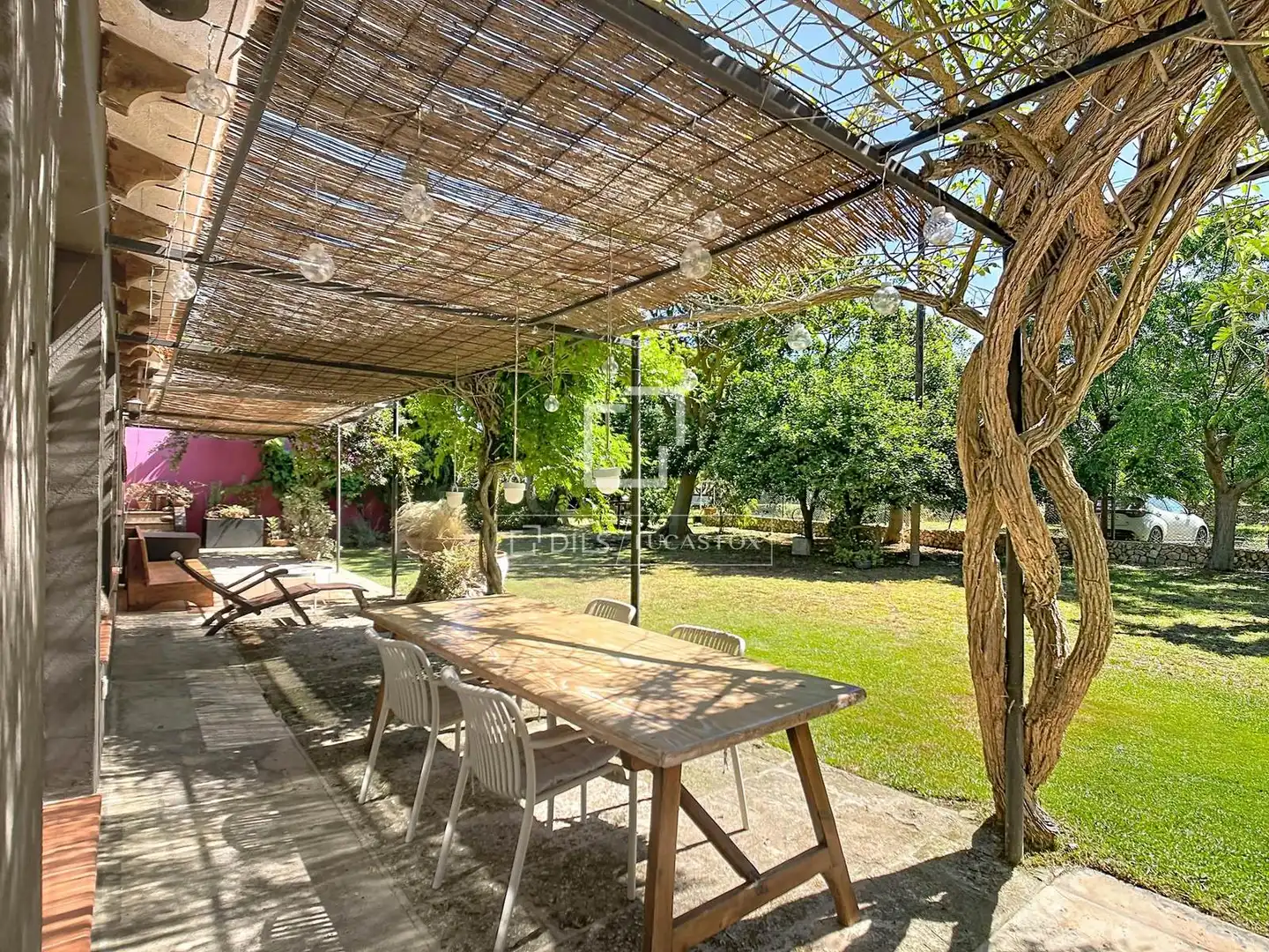 Terraza de Finca rústica en venta en Ciutadella de Menorca con Jardín privado, Terraza y Piscina