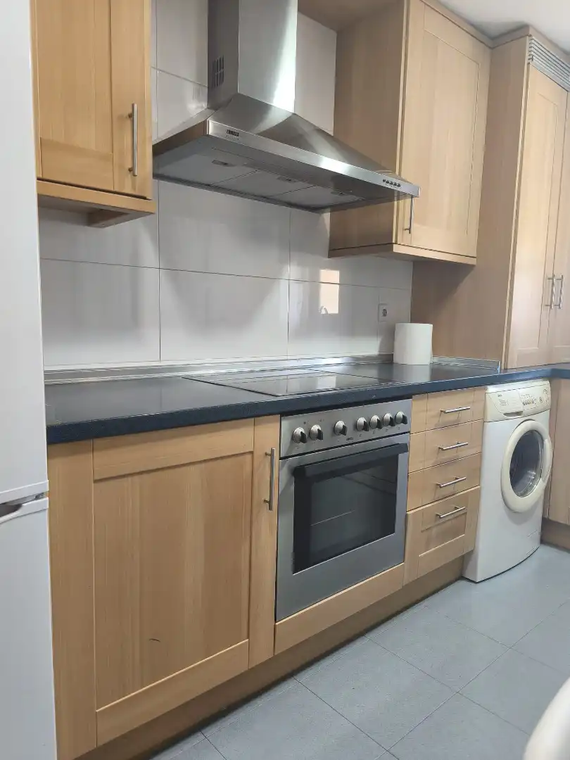 Kitchen of Flat for rent in Cuenca  with Air Conditioner, Heating and Parquet flooring