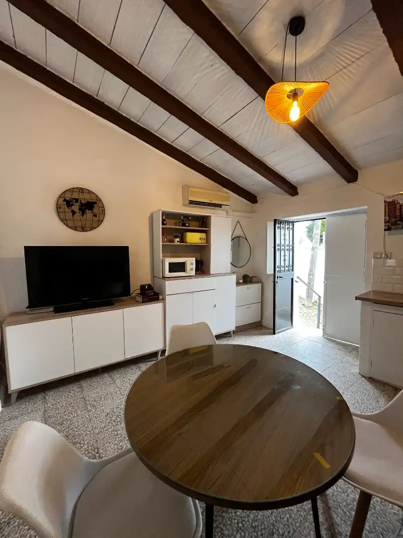 Sala d'estar de Casa o xalet en venda en Sanlúcar de Guadiana amb Aire condicionat, Moblat i Forn