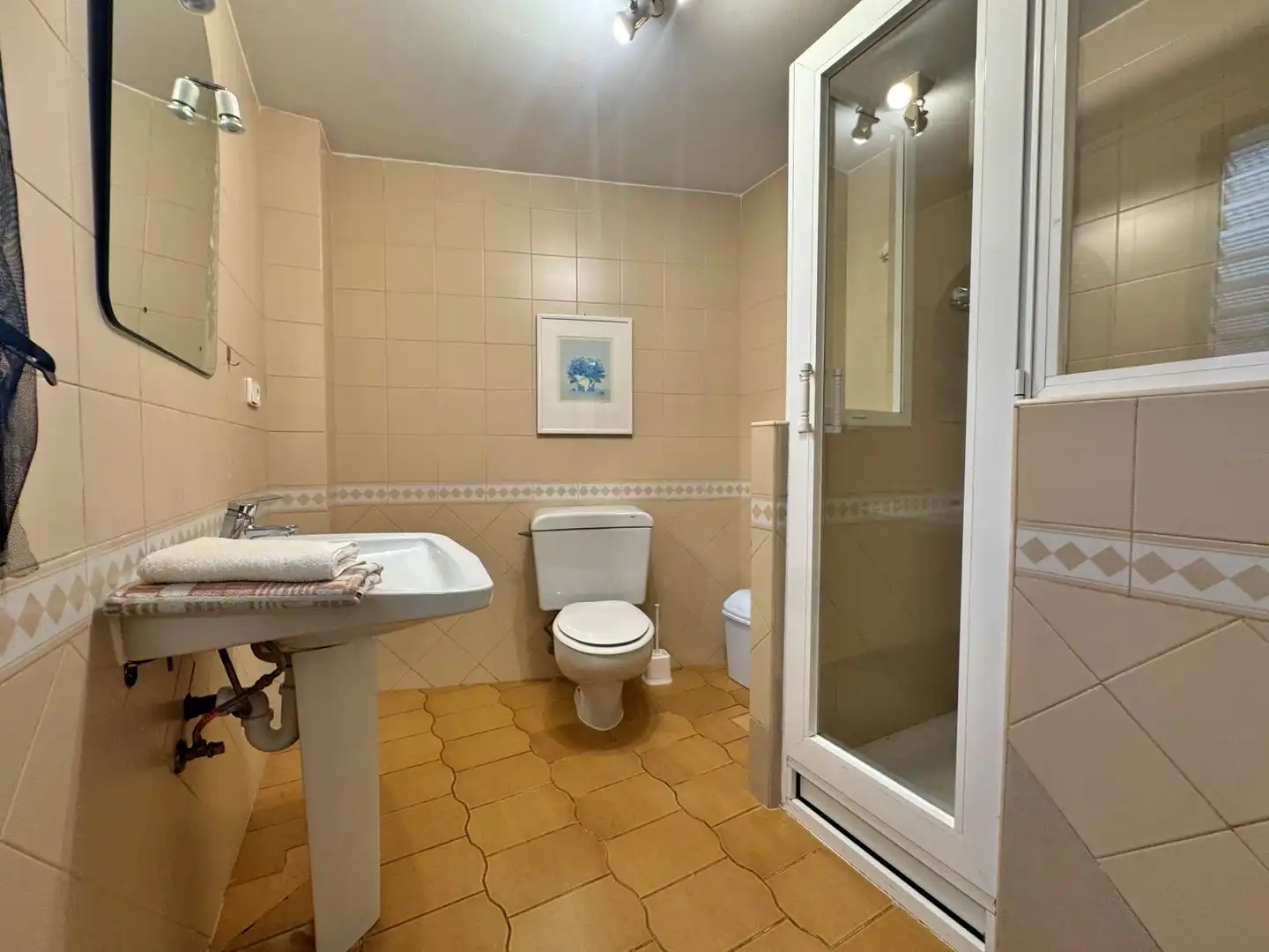 Bany de Apartament de lloguer en Centro ciudad