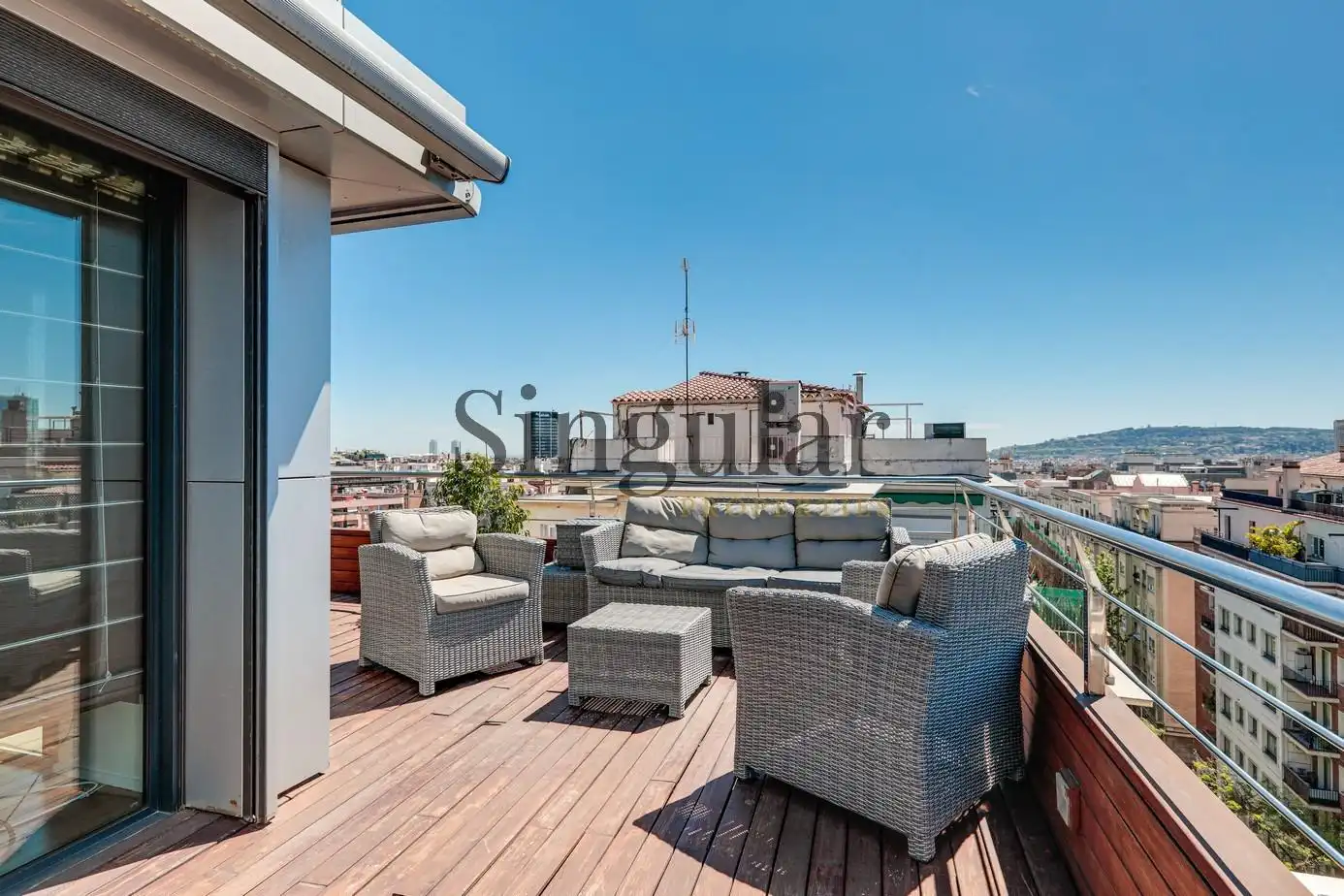 Terrassa de Àtic en venda en  Barcelona Capital amb Aire condicionat, Terrassa i Traster