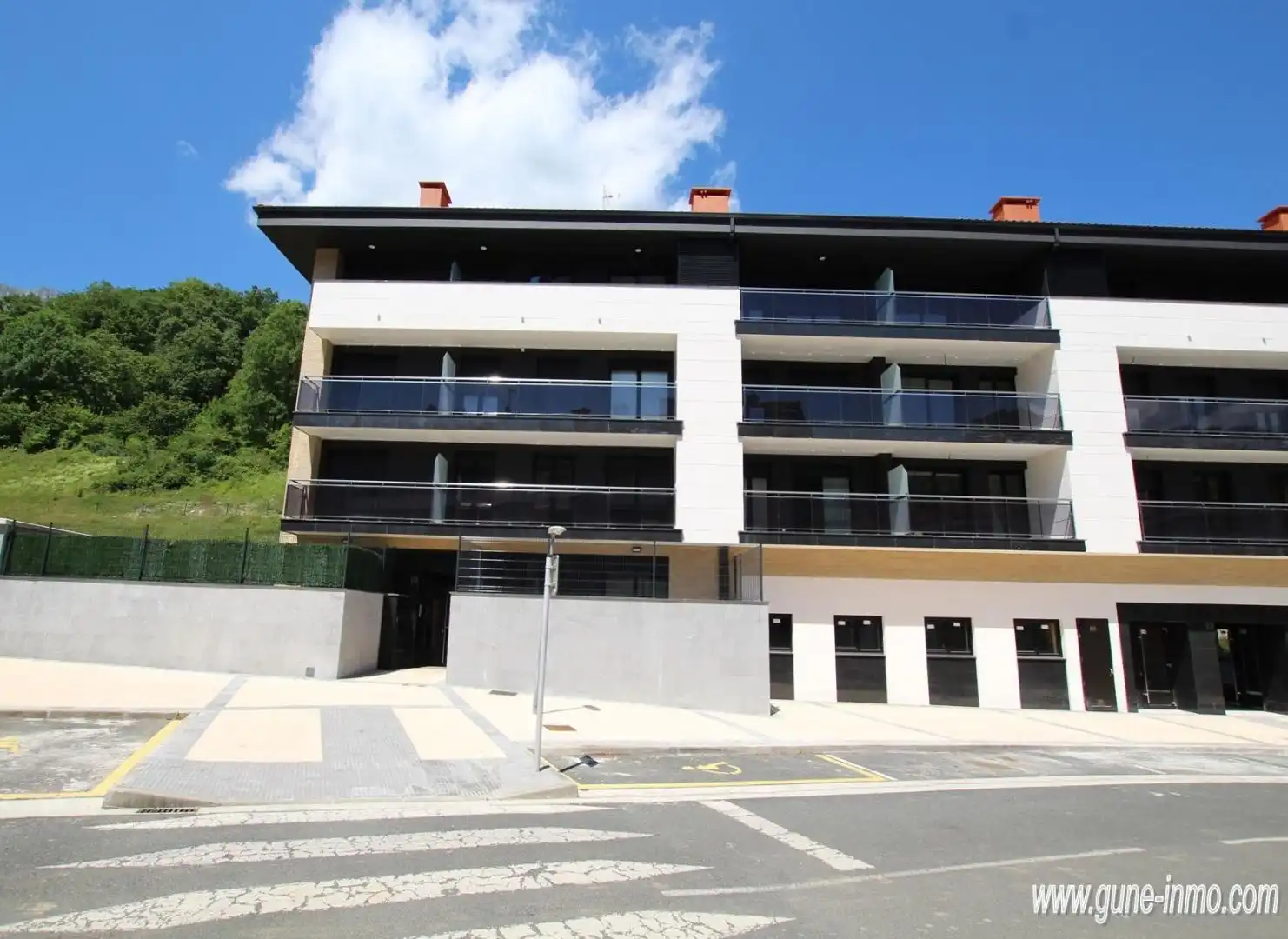 Vista exterior de Piso en venta en Zegama con Calefacción y Trastero