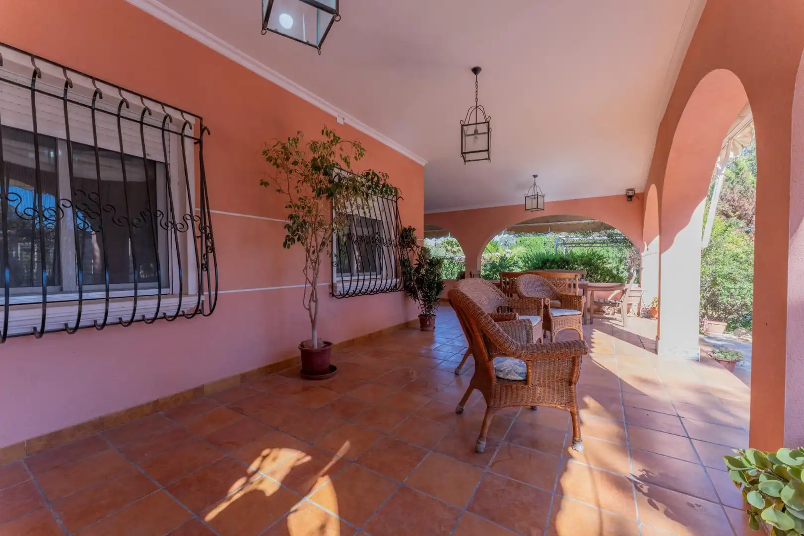 Terrasse von Haus oder Chalet zum Verkauf in Elche / Elx mit Privatgarten, Terrasse und Schwimmbad
