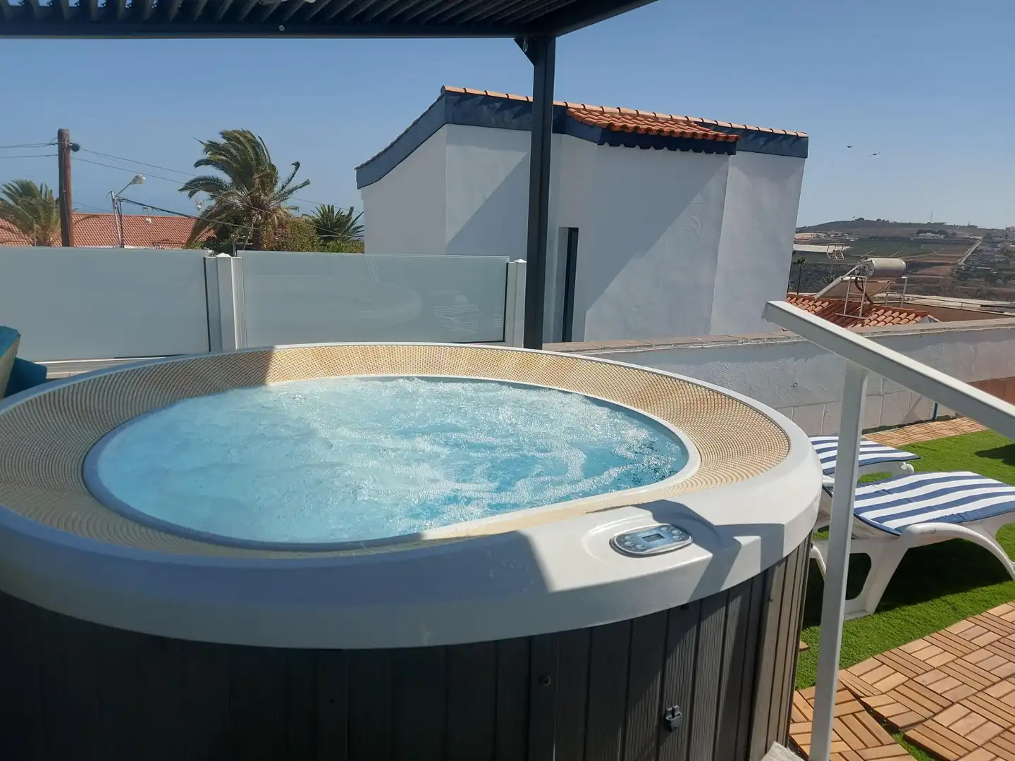 Terraza de Casa o chalet en venta en San Bartolomé de Tirajana con Aire acondicionado, Jardín privado y Terraza