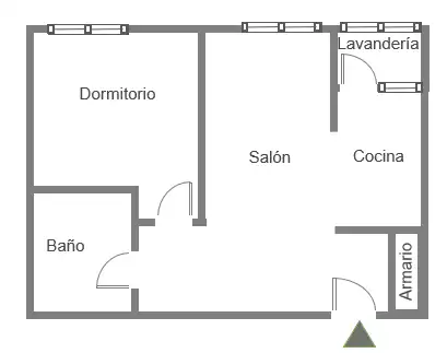 Apartament en venda en Conxo