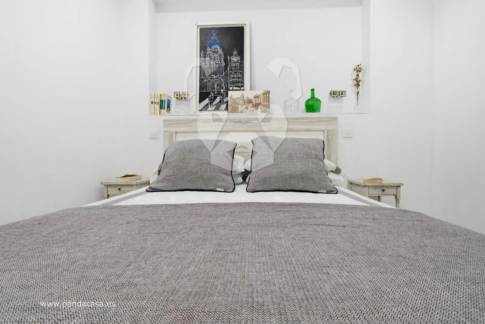Schlafzimmer von Wohnung zum Verkauf in Madrid mit Klimaanlage, Heizung und Parkett