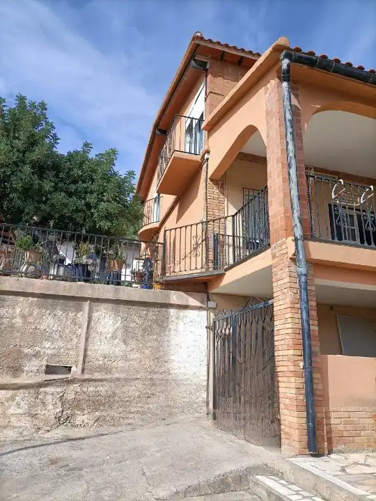 Exterior view of Houses for sale in Castellnovo  with Terrace, Swimming Pool and Furnished