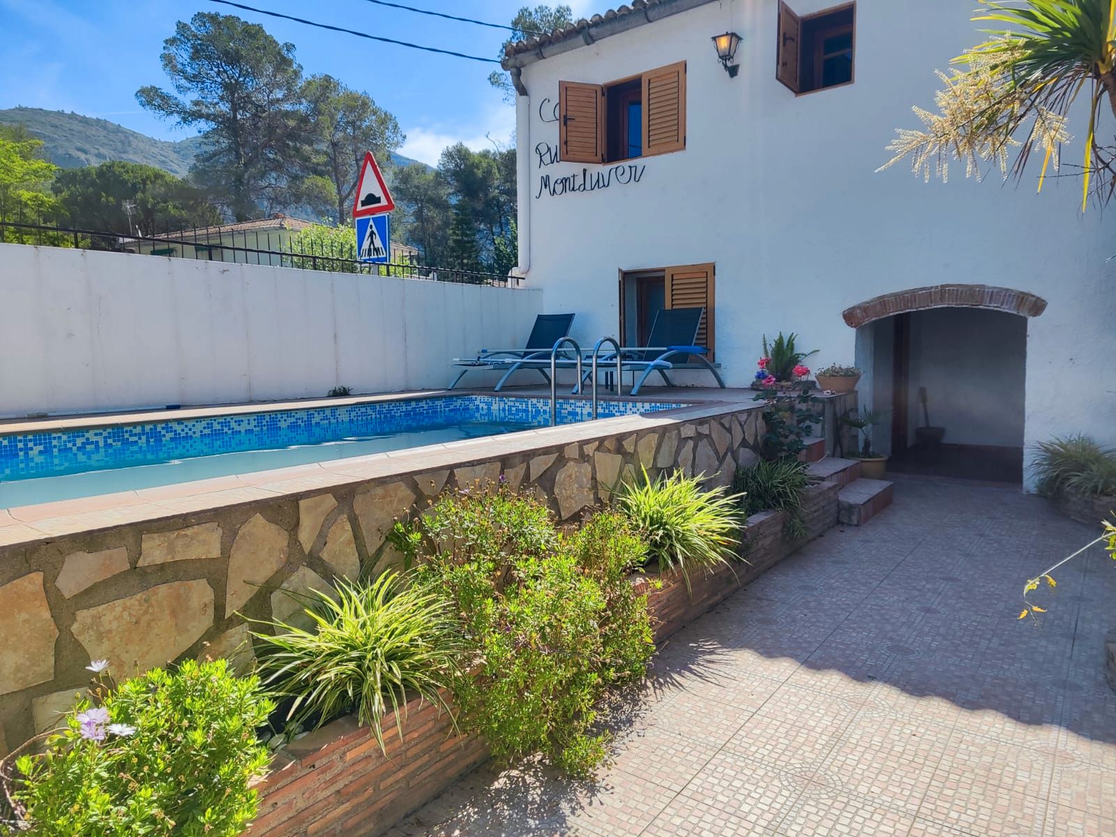 Piscina de Casa o xalet en venda en Barx amb Calefacció, Jardí privat i Terrassa