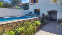 Swimming pool of House or chalet for sale in Barx  with Heating, Private garden and Terrace