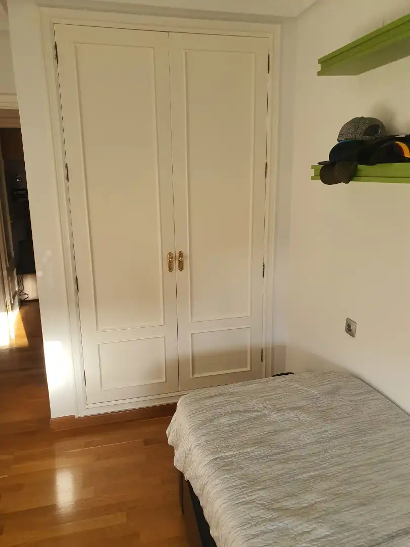 Schlafzimmer von Wohnung zur Miete in Alicante / Alacant mit Klimaanlage, Parkett und Möbliert