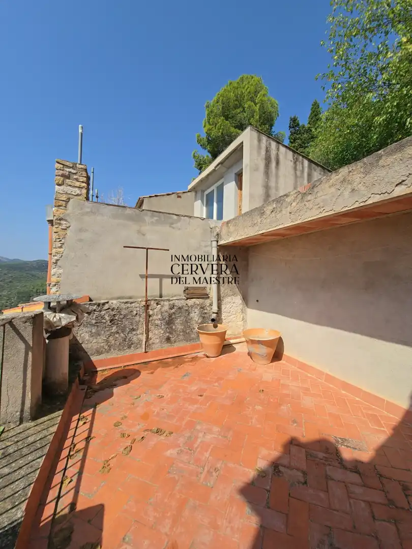 Vista exterior de Casa o xalet en venda en Cervera del Maestre