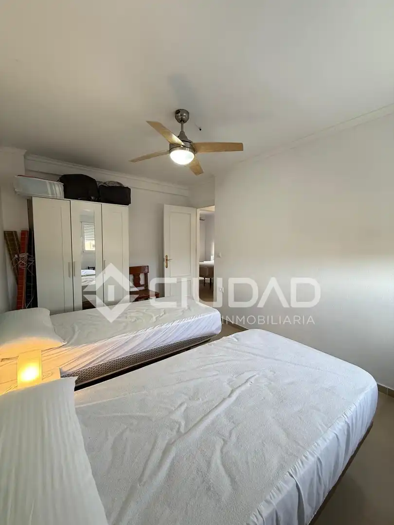 Bedroom of Flat for sale in Chipiona  with Air Conditioner and Terrace