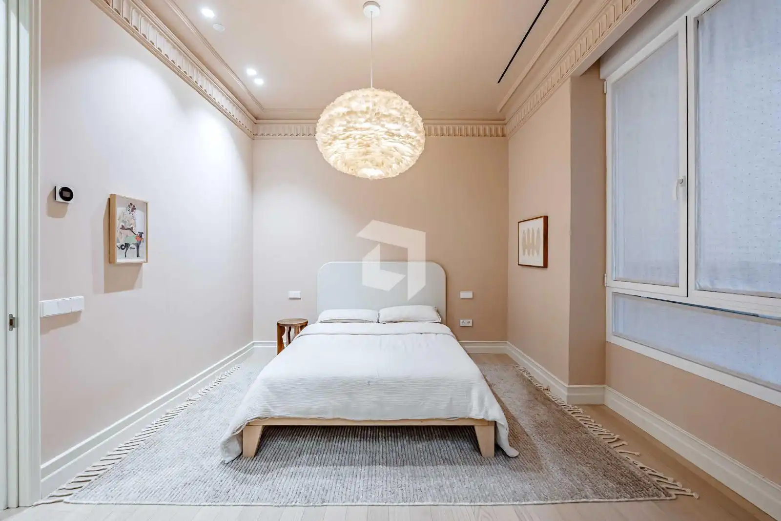 Schlafzimmer von Wohnung zum Verkauf in Madrid mit Klimaanlage, Heizung und Terrasse