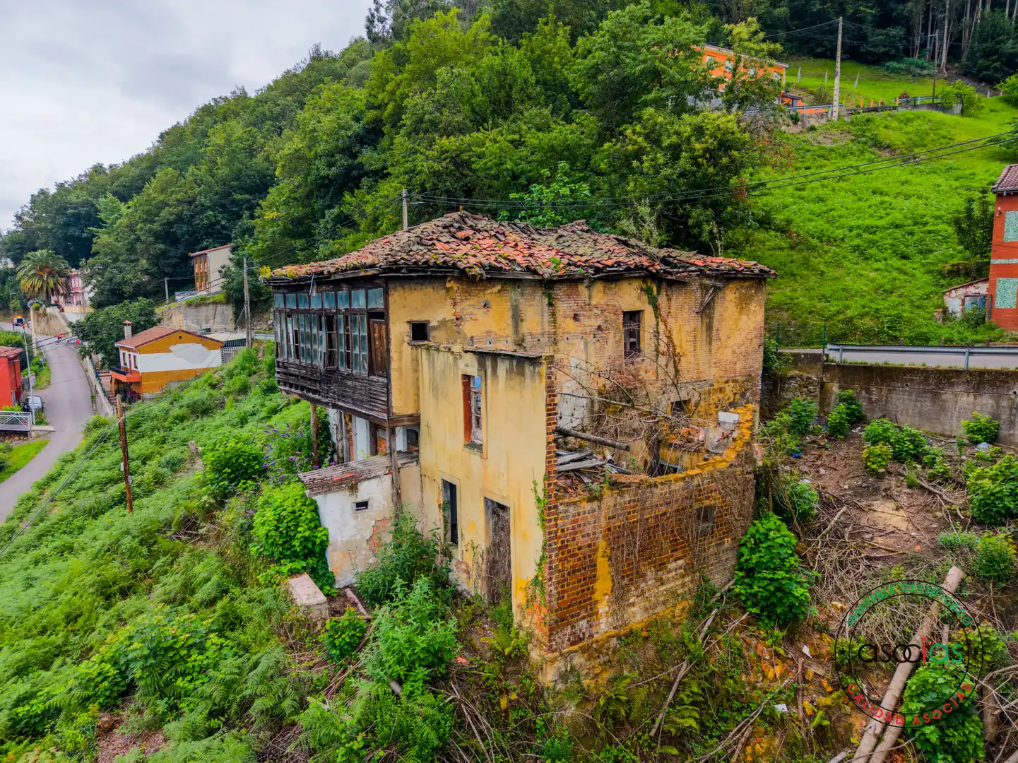 Vista exterior de Casa o xalet en venda en Langreo