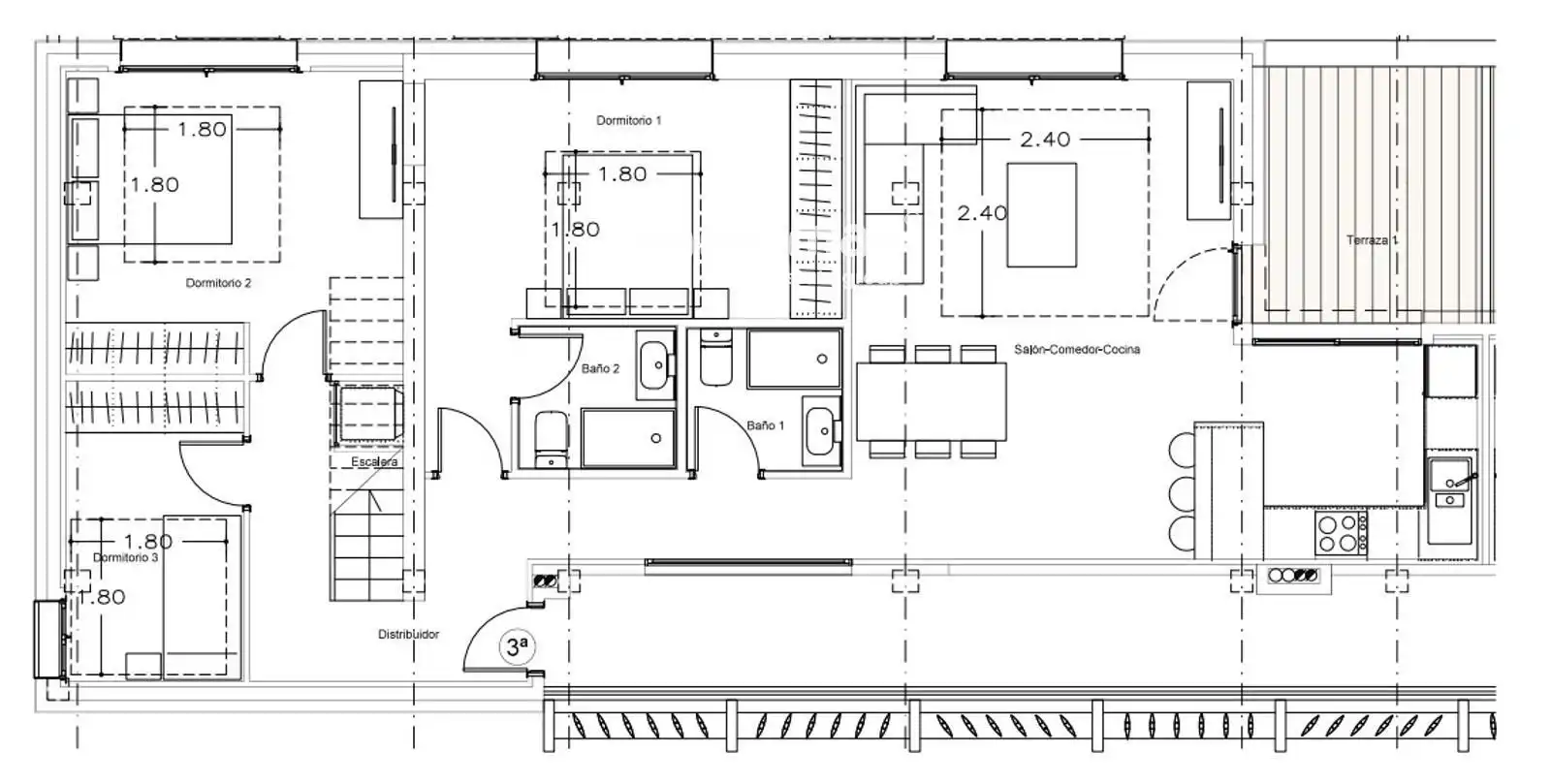 Penthouse mit Pool zum Verkauf in Gavà Mar, imagen 29