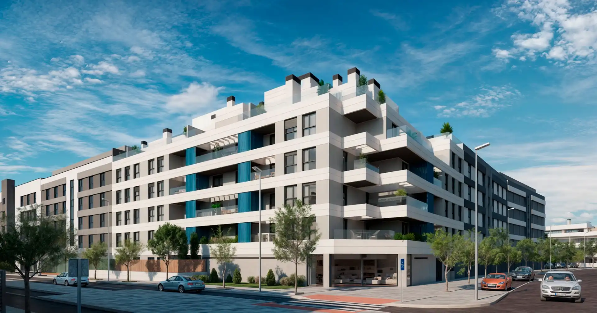 Neubau-Penthouse mit Terrasse zum Verkauf in Vicálvaro, imagen 3