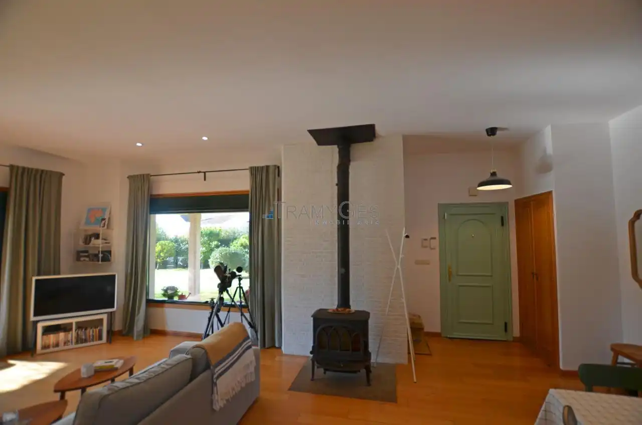 Sala de estar de Casa o chalet en venta en Tomiño con Calefacción, Jardín privado y Terraza