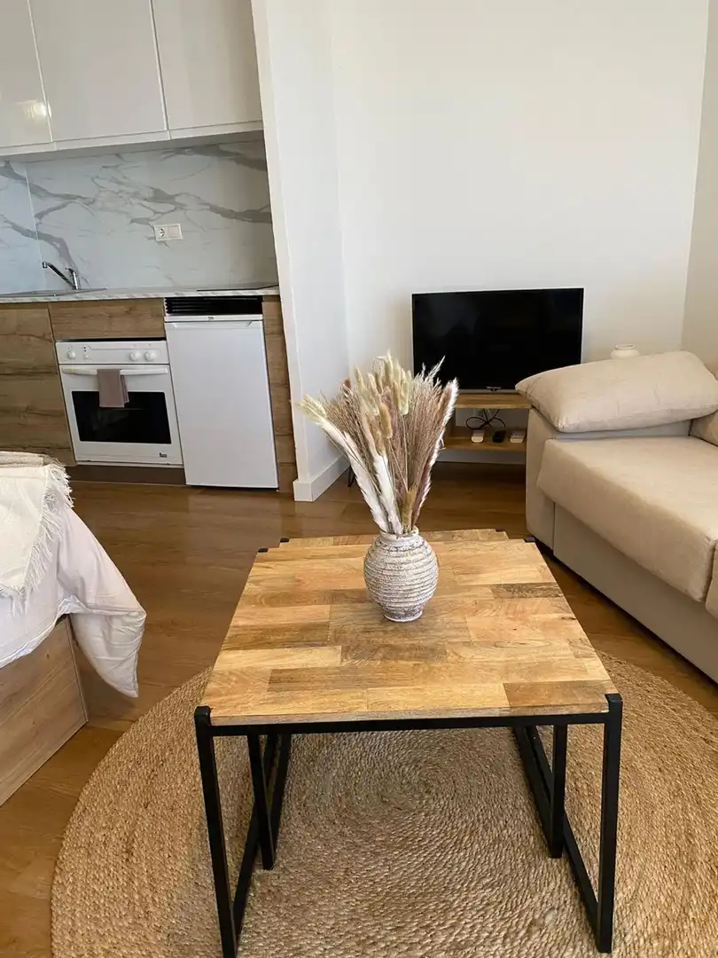 Sala de estar de Ático en venta en Mojácar con Terraza, Piscina y Amueblado