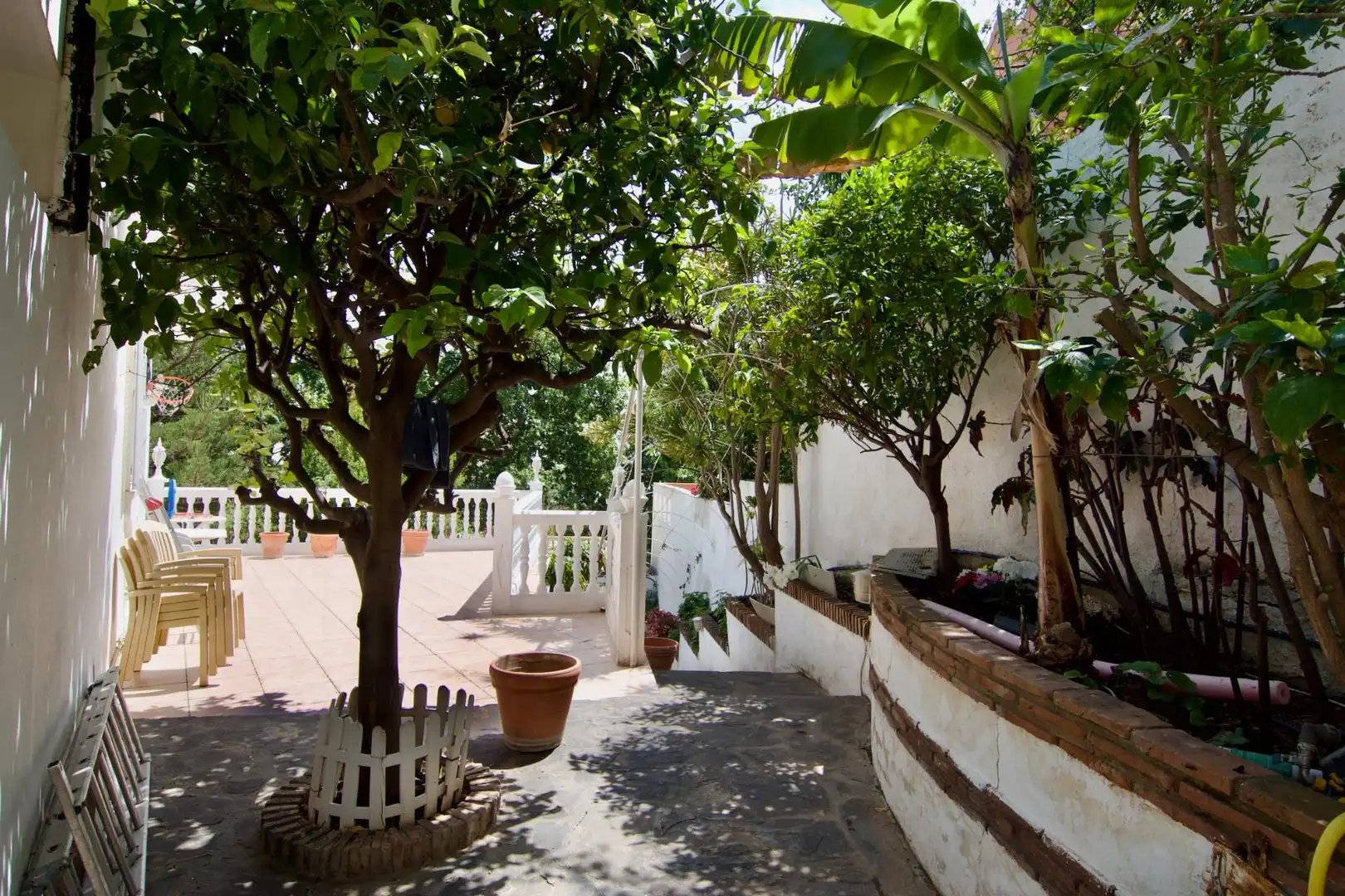 Jardí de Casa o xalet en venda en Benalmádena amb Calefacció, Jardí privat i Terrassa