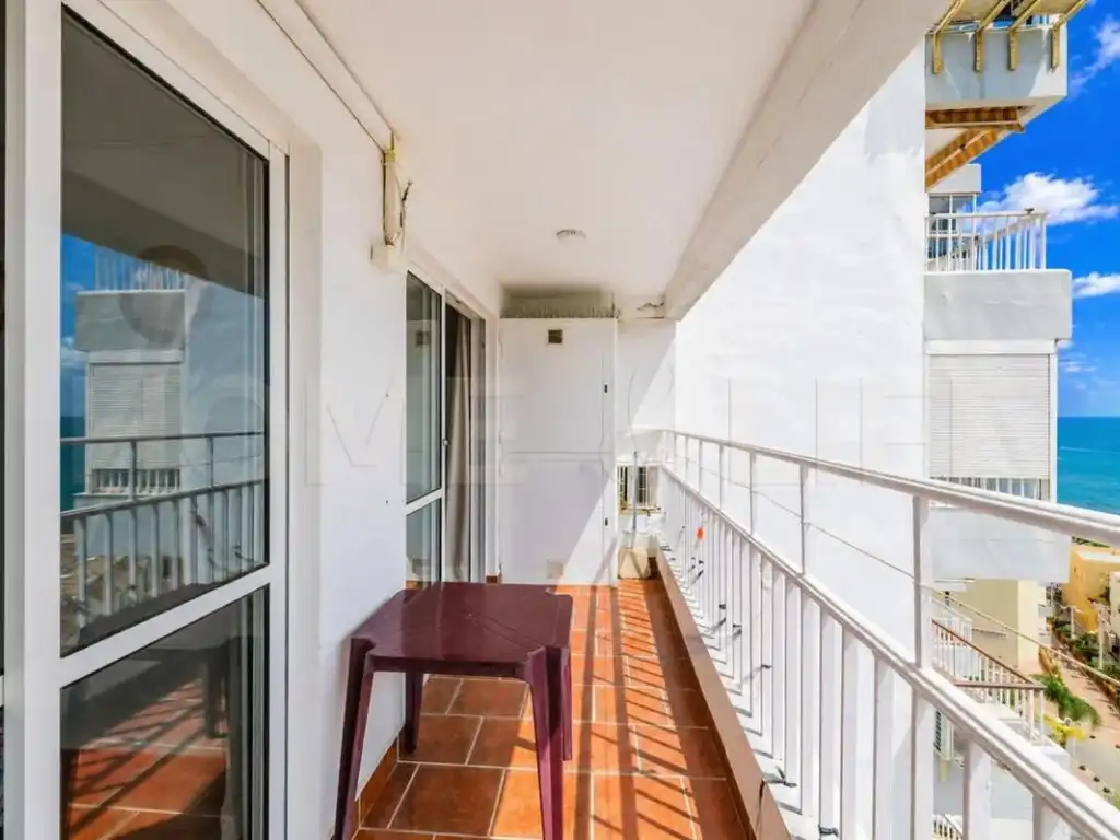 Balcony of Flat for sale in Benalmádena  with Air Conditioner, Private garden and Terrace