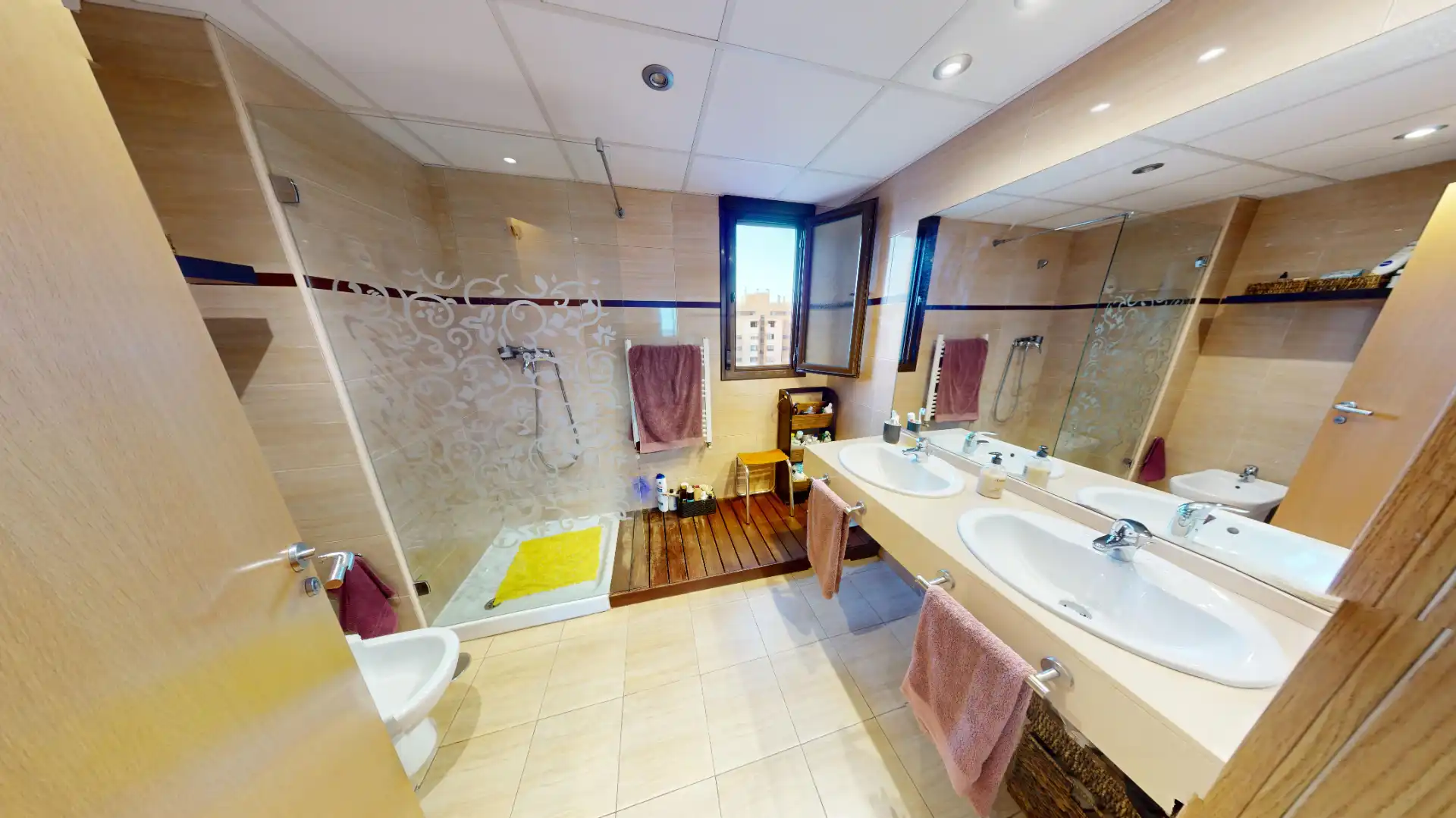 Bathroom of Attic for sale in Alicante / Alacant  with Air Conditioner, Heating and Parquet flooring