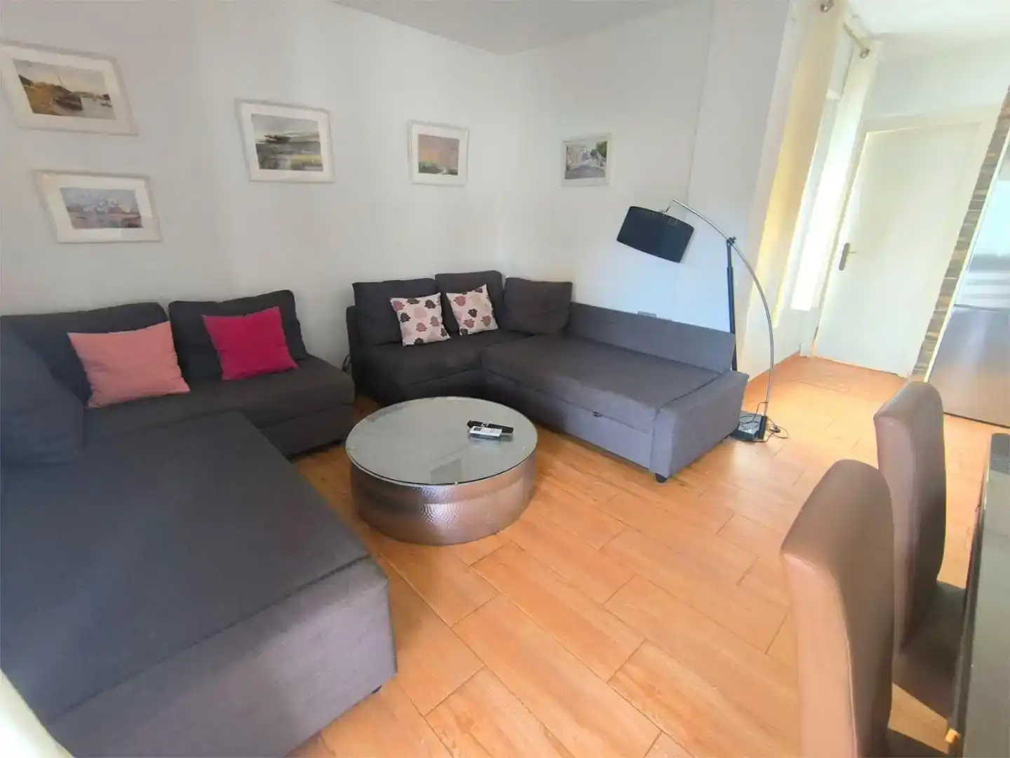 Wohnzimmer von Wohnung zur Miete in Almuñécar mit Klimaanlage und Balkon