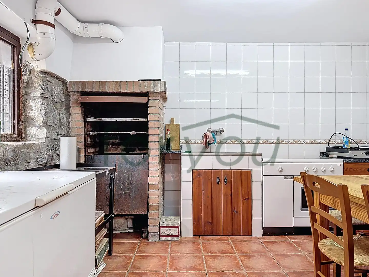 Kitchen of Flat for sale in Hernani  with Heating, Private garden and Storage room
