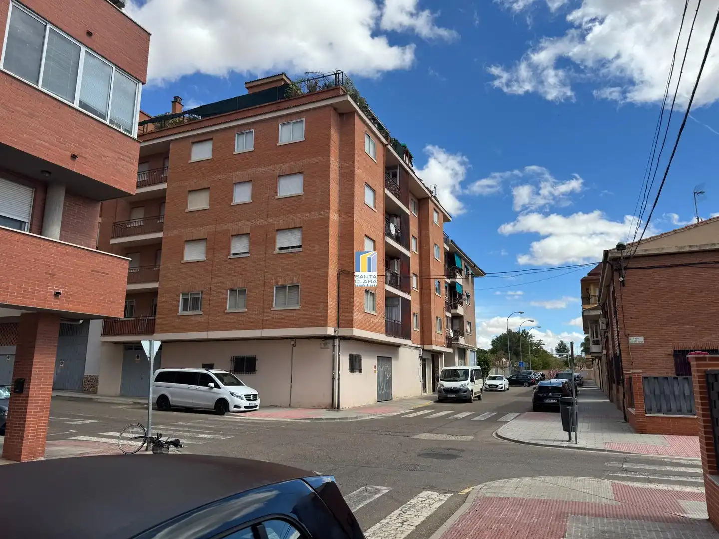 Exterior view of Flat for sale in Zamora Capital   with Heating, Parquet flooring and Terrace
